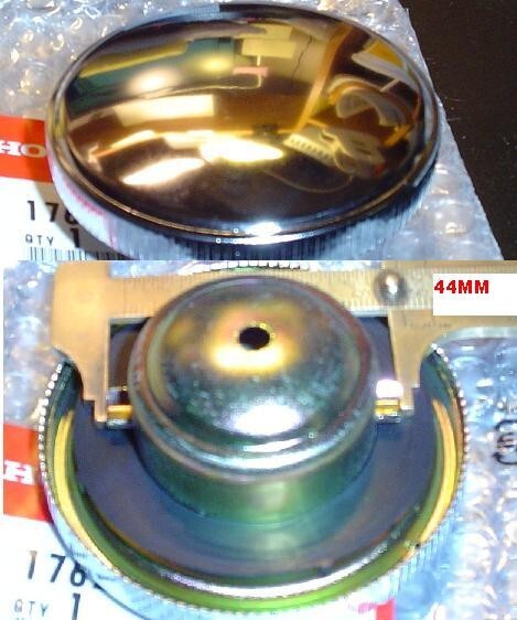 *1EA OEM HONDA GAS CAP FITS SOME 70CC TO 125CC MODELS 17620-402-010 (208Q)