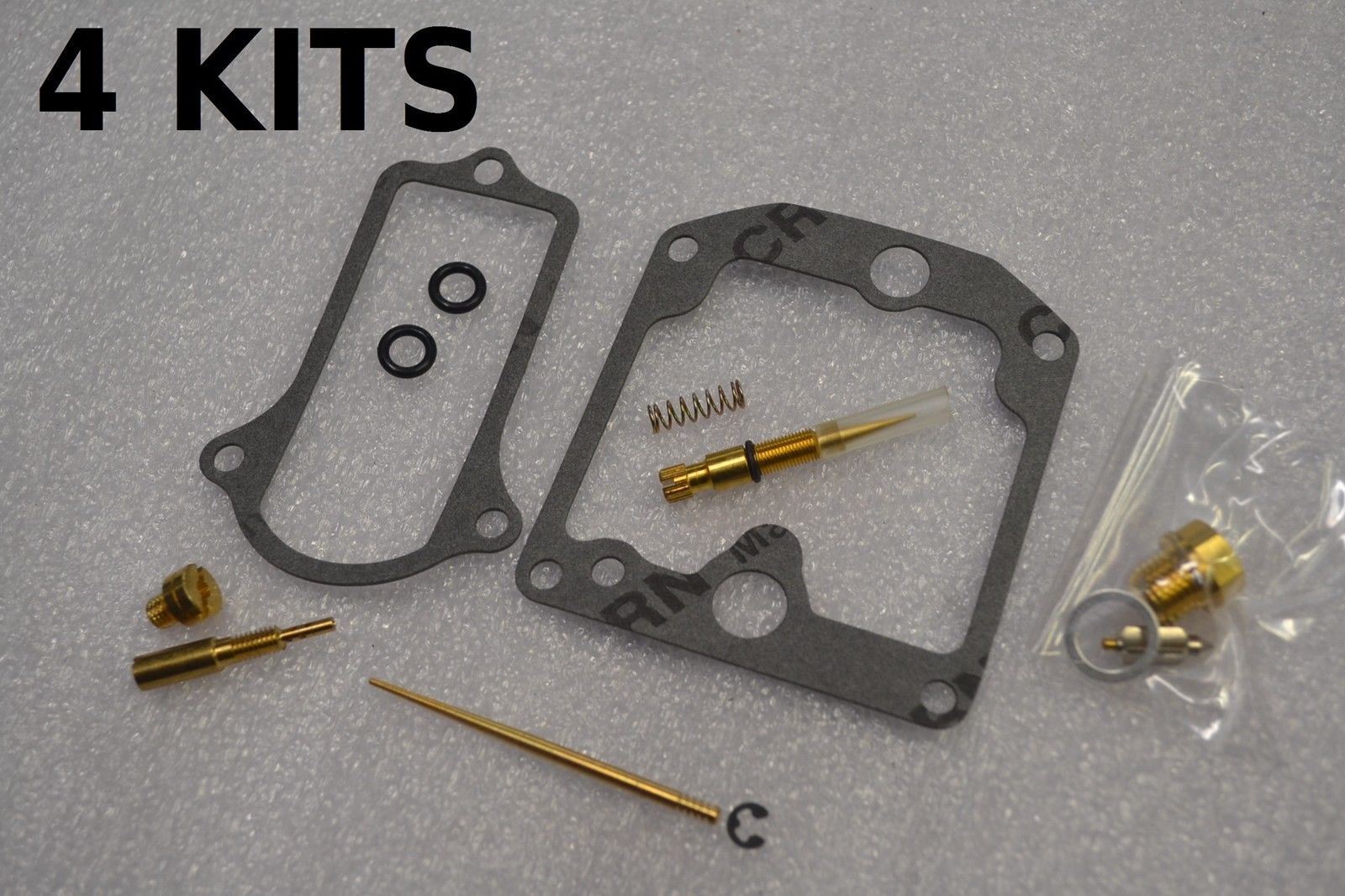 4x Kawasaki KZ1000 LTD 77-80 B1 B2 B3 A1 A2 A3 A4 Carburetor Carb Rebuild Kit