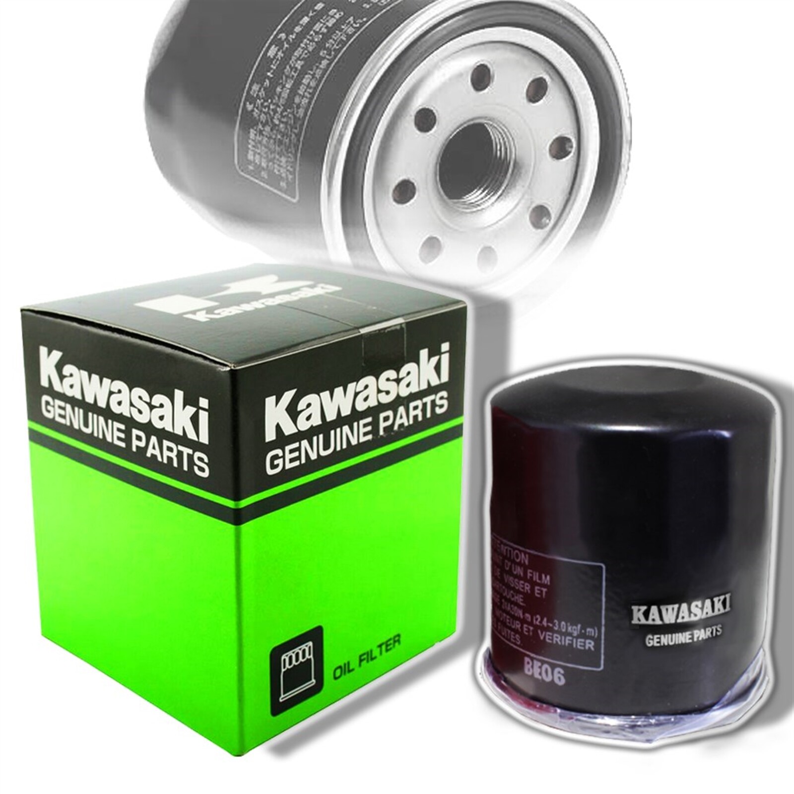 Oil Filter Engine OE Replacement Genuine fit Kawasaki 16097-0002-0008/1061-1072