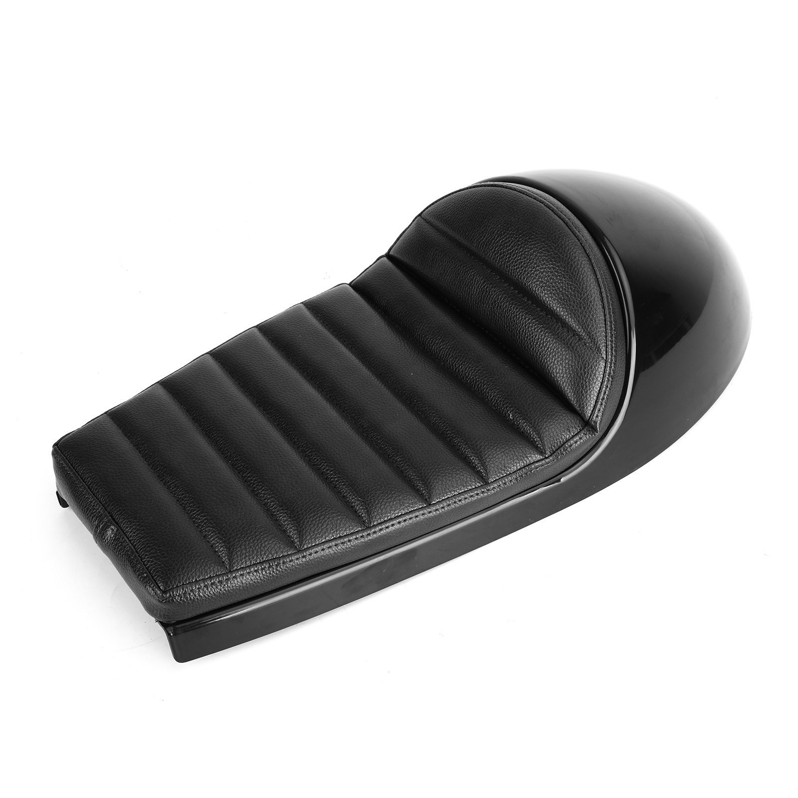 Universal Cafe Racer Seat Black Retro Vintage Cushion Scrambler Saddle Bench