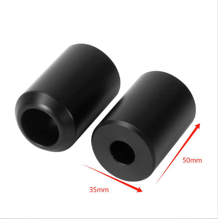 Nylon Highway Crash Bar End Cover Protector Universal For Indian Honda Suzuki