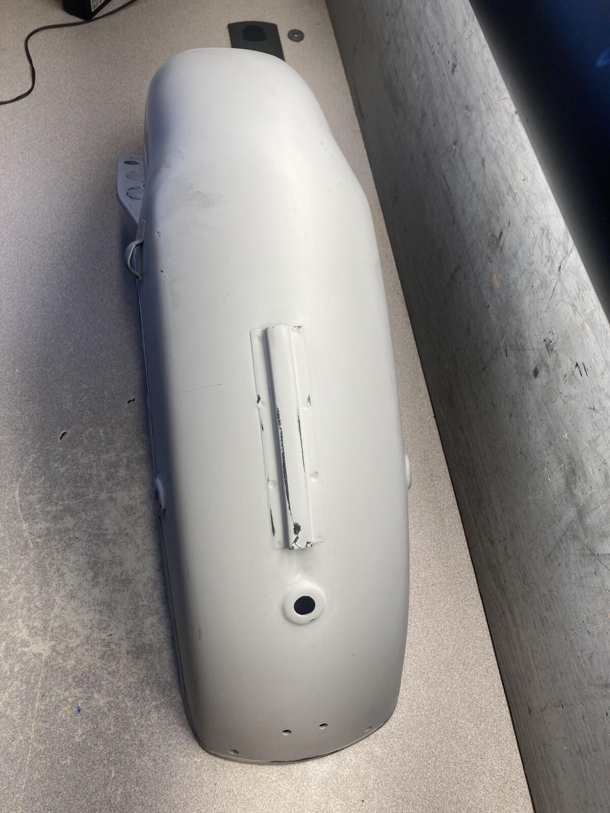 YAMAHA DT1 DT250 DT1B DT1C 1968 REAR FENDER PRIMED MUD GUARD 0EM 214-21610-35