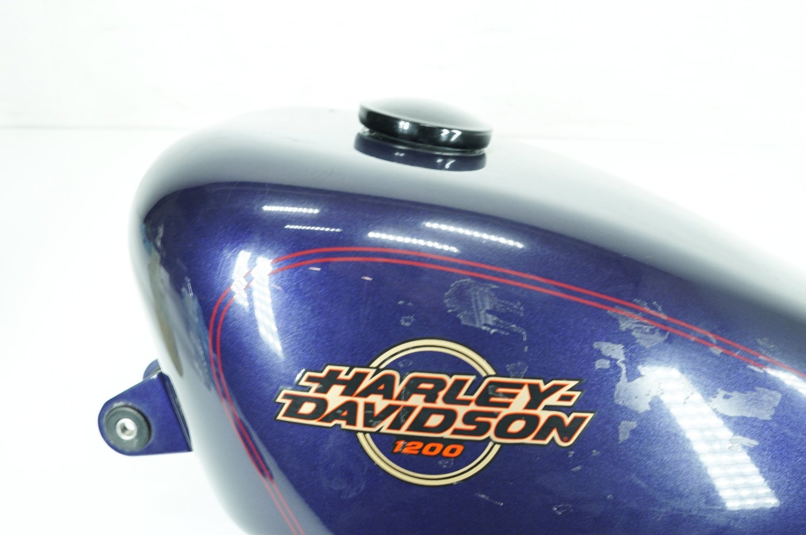 1999 Harley Sportster XL1200 1200 OEM Gas Gasoline Fuel Tank Reservoir DENTED