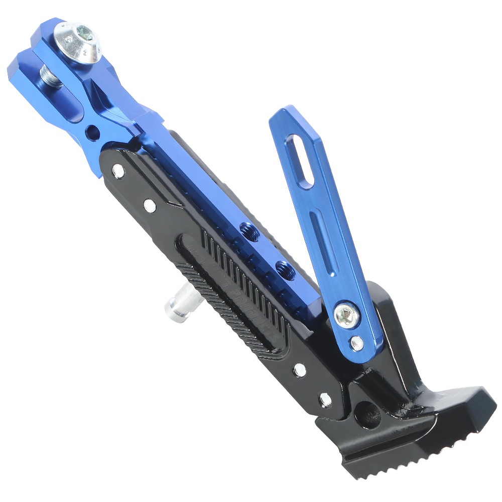 Motorcycle CNC Aluminum Alloy Kickstand Foot Side Support Kick Stand Adjustable