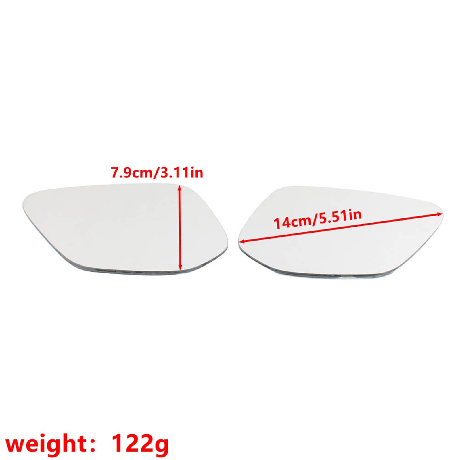 Convex Mirror Rearview Mirrors Lens For Yamaha T-MAX 560 TMAX 560
