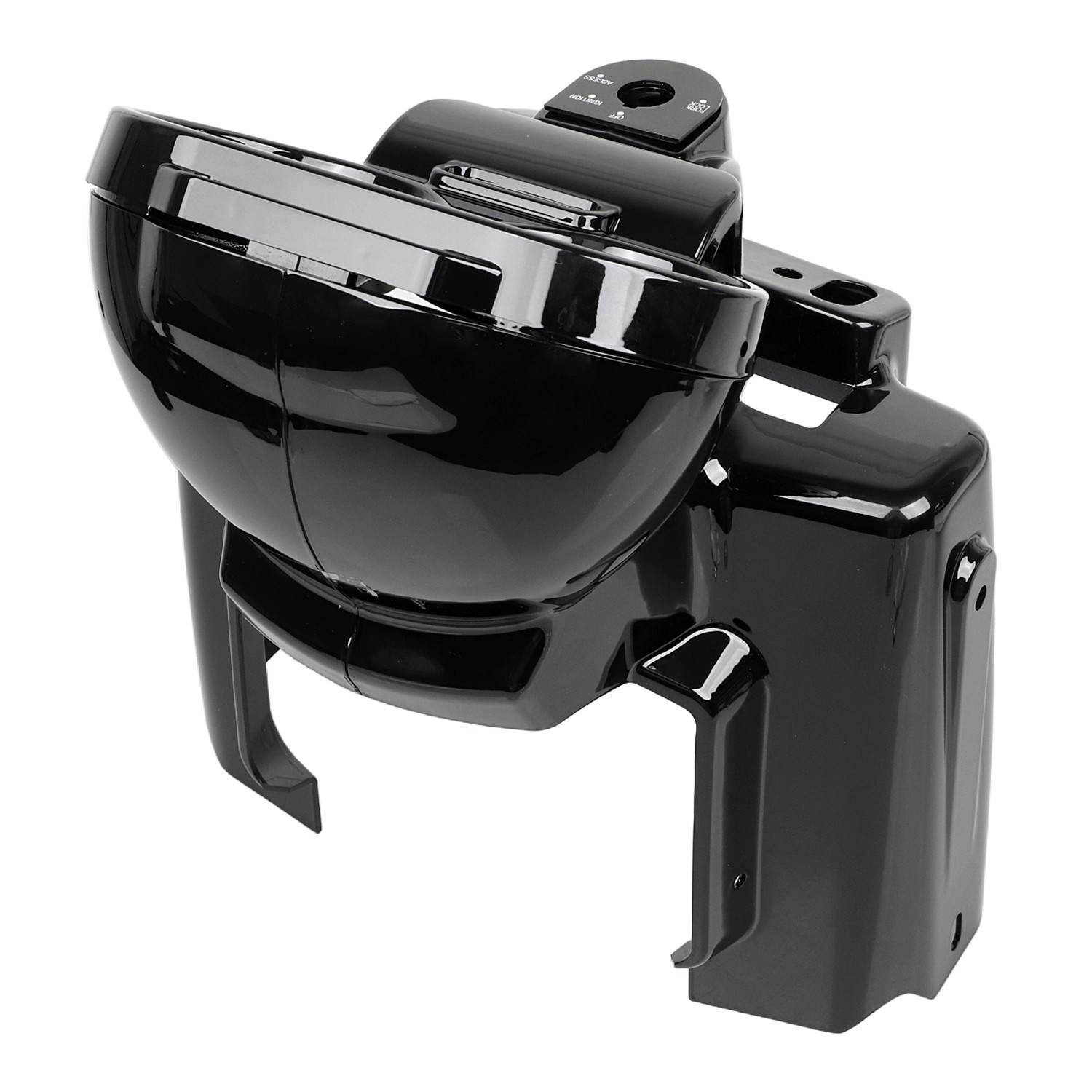Top Gauge Cover Instrument Housing Ignition Switch Panel For Harley Road Glide