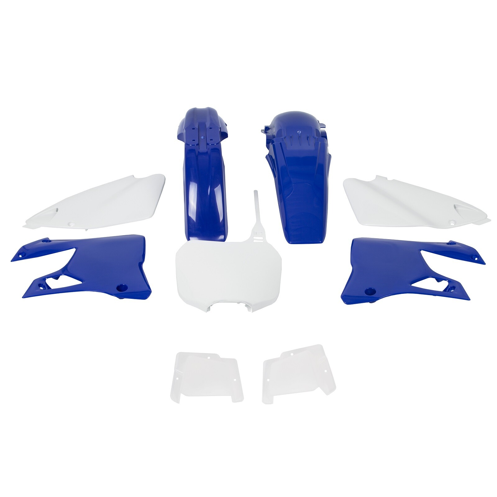 7Pcs Plastics Kit Body Work For Yamaha YZ125 YZ250 1996 1997 1998 1999 2000 2001