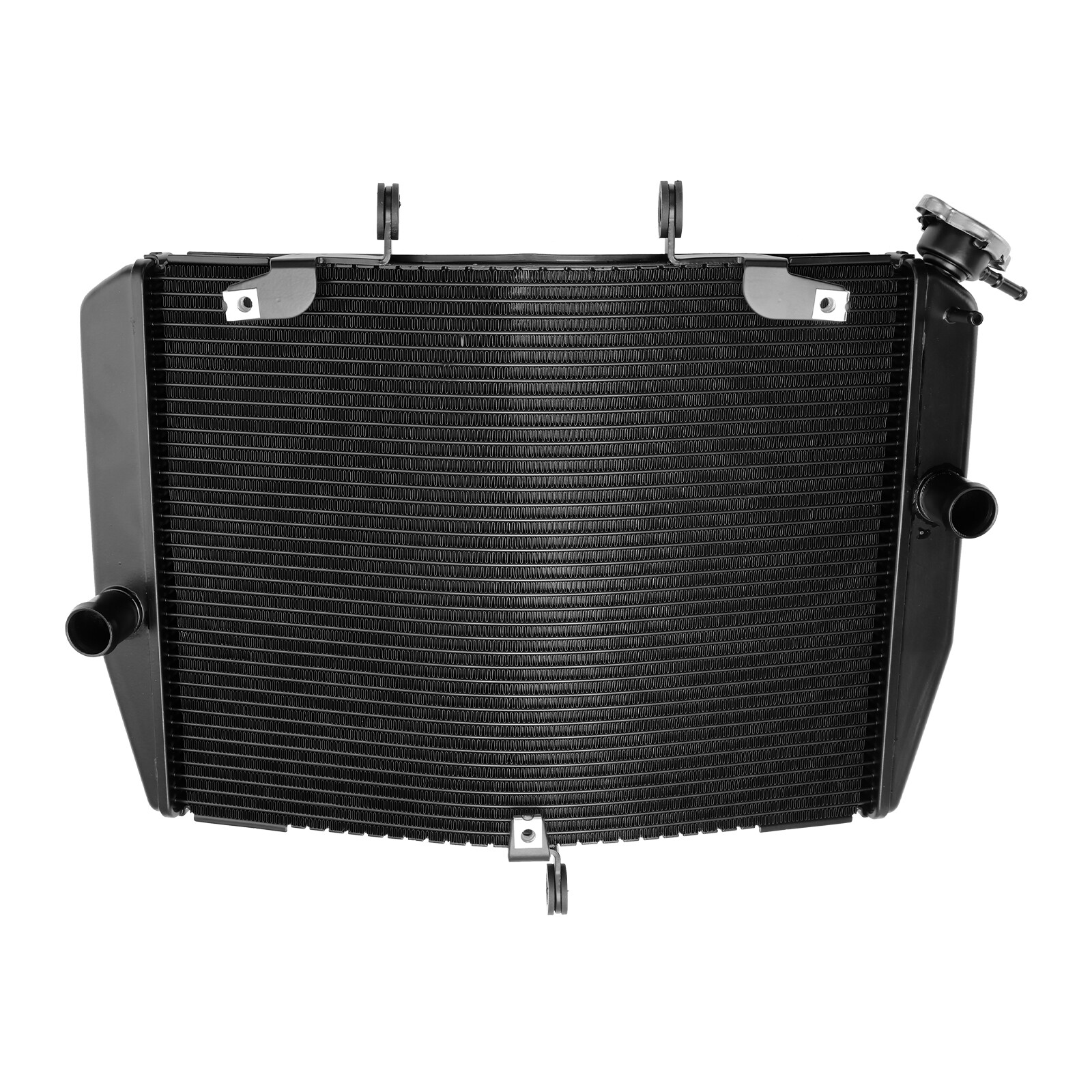 Radiator Cooling Engine Cooler For Kawasaki ZX-6R ZX636 2024-2025 Black US