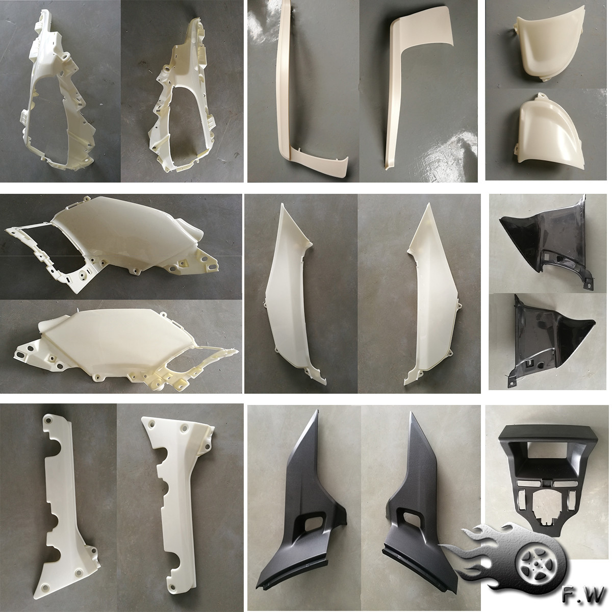Pre-Drilled Unpainted ABS Parts Fairing for Honda GoldWing 1800 GL 2012-2016 GL