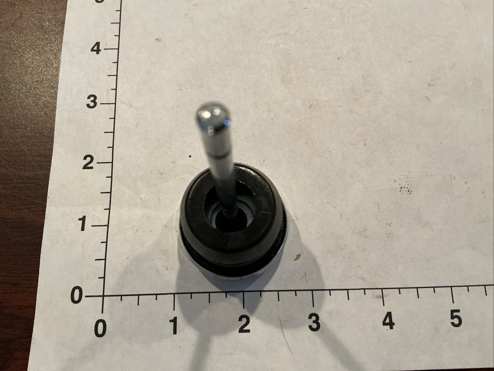 Harley-Davidson Chrome Circle Lined Oil Filler Cap with Short Dipstick