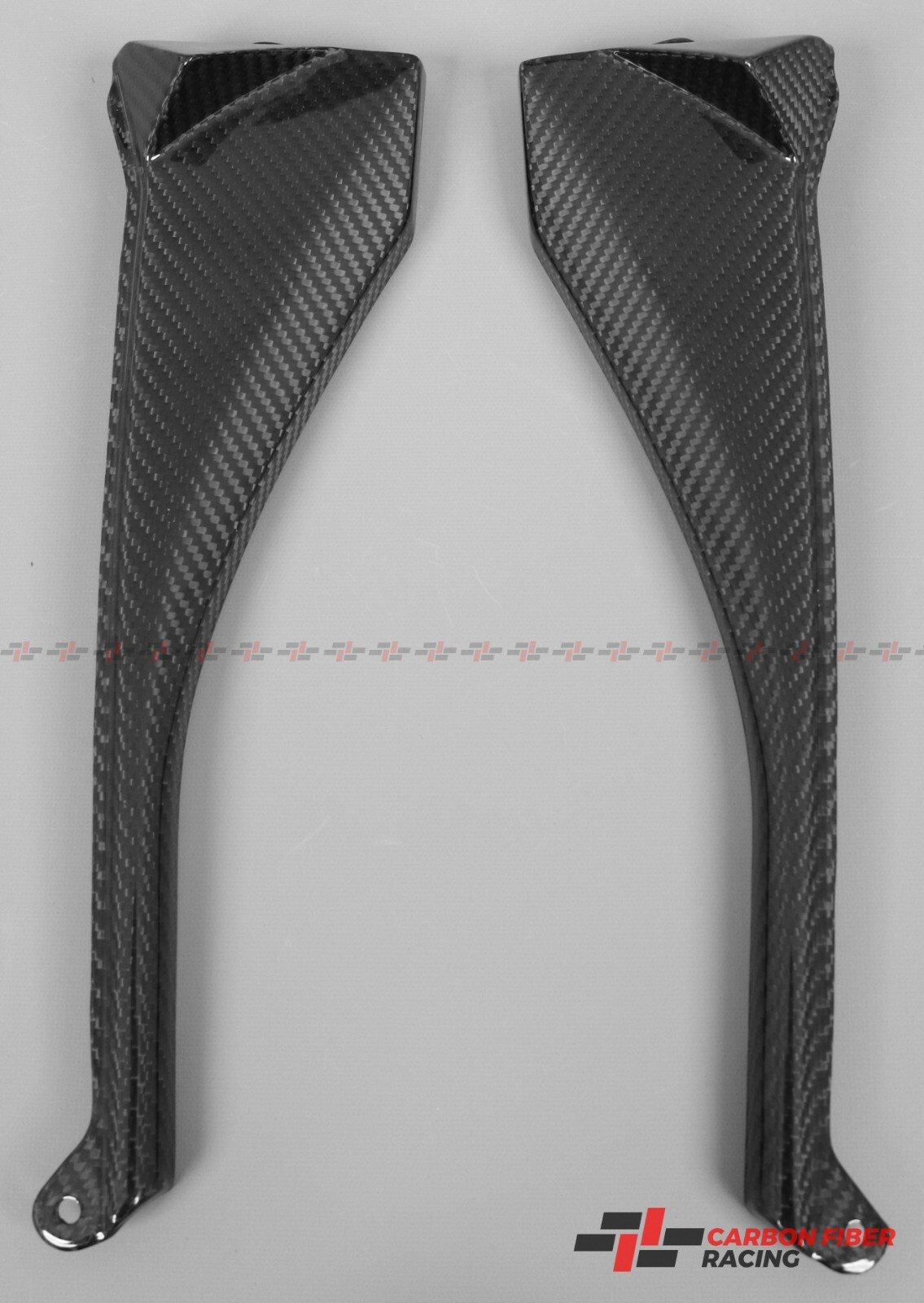 2008-2009 Kawasaki Ninja ZX-10R Dash Panels – 100% Carbon Fiber