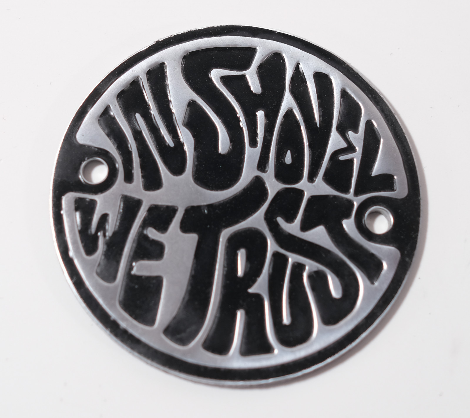 Retro In Shovel We Trust Crazy 1970s Metal Shovelhead Points Timer Cover Harley
