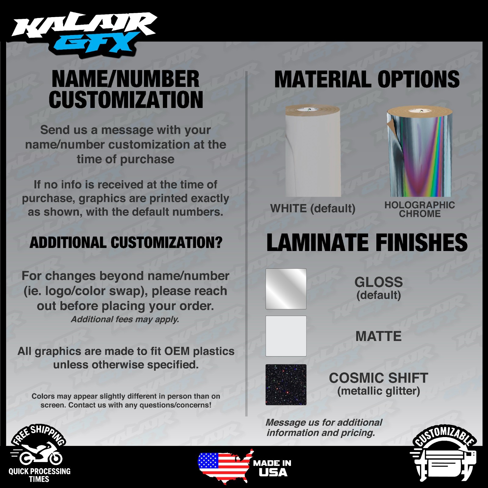 Graphics Kit for YAMAHA TW200 TW 200 (1987-2025) Factory Series – BLUE