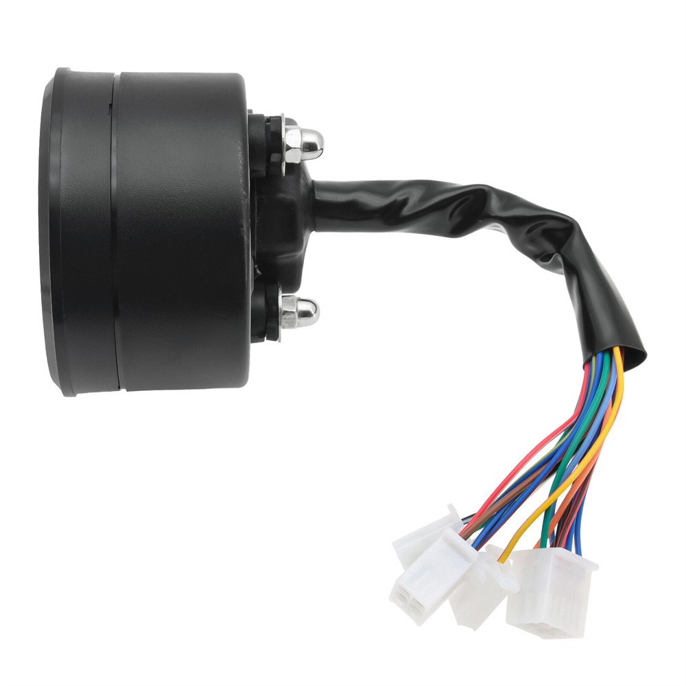 LCD Digital Motorcycle Speedometer Tachometer Odometer Gauge MPH KM/H Universal