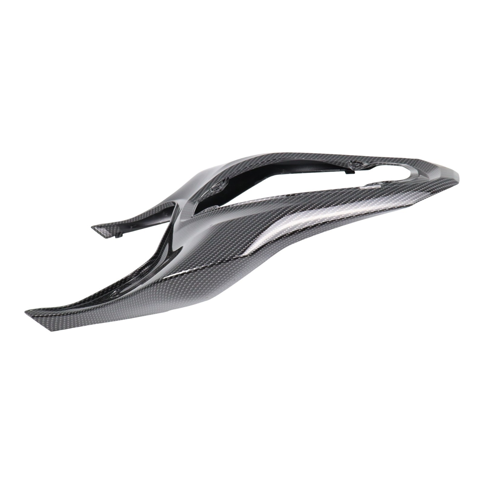 Carbon Fiber Pattern Duck Tail Seat Cover Cowl For Kawasaki Z900 2017-2024