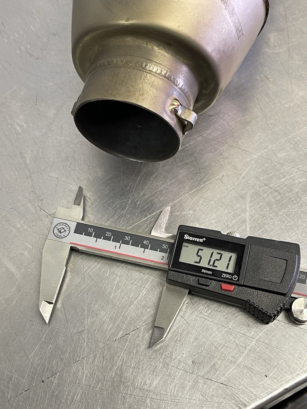 KTM FMF FACTORY 4.1 RCT SILENCER MUFFLER UNKNOWN FITMENT MEASUREMENTS IN LISTING