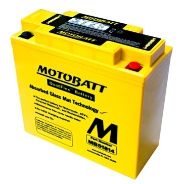 Motobatt MB51814 Quadflex AGM 12V Battery – MB51814