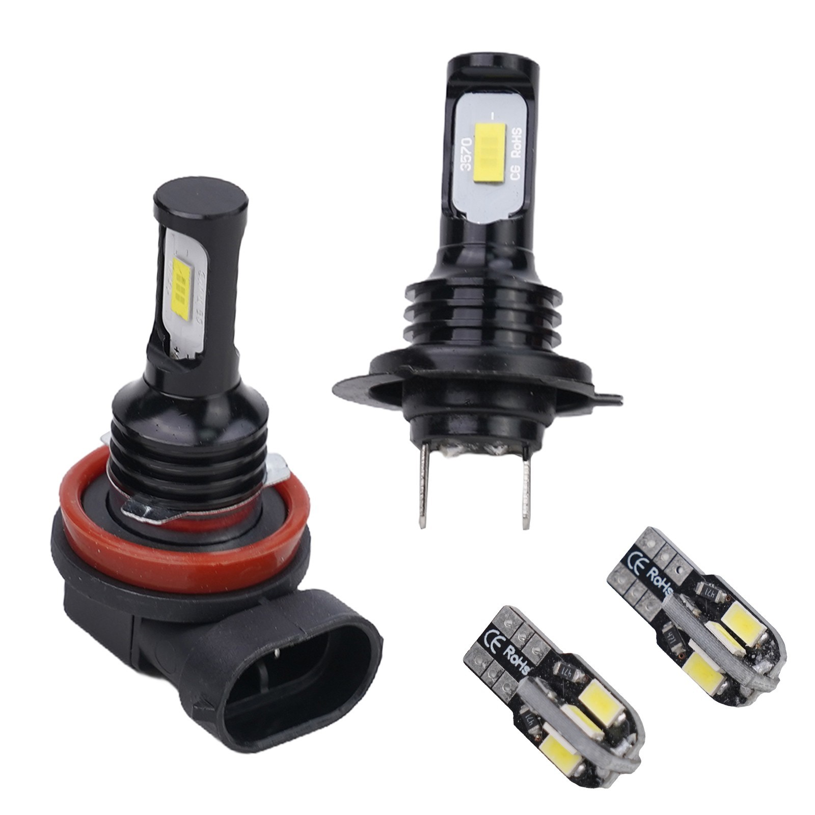 4x LED Headlight Parking Light Bulbs For Suzuki for gsxr IP68-Waterproof DC-12V