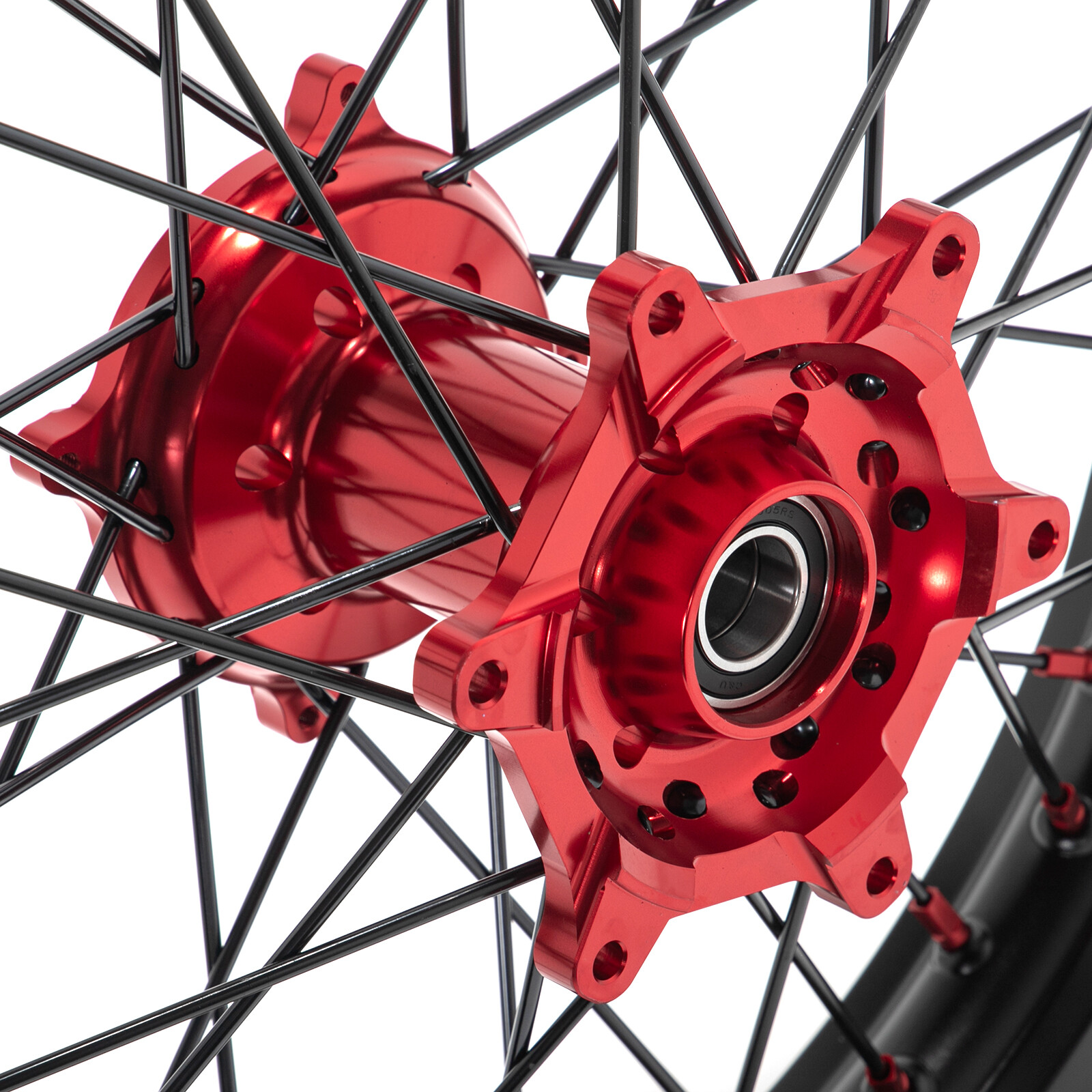 21+18 CNC Machined Wheels For Honda CR125/250R 02-07 CRF250R 04-13 CRF450R 02-13