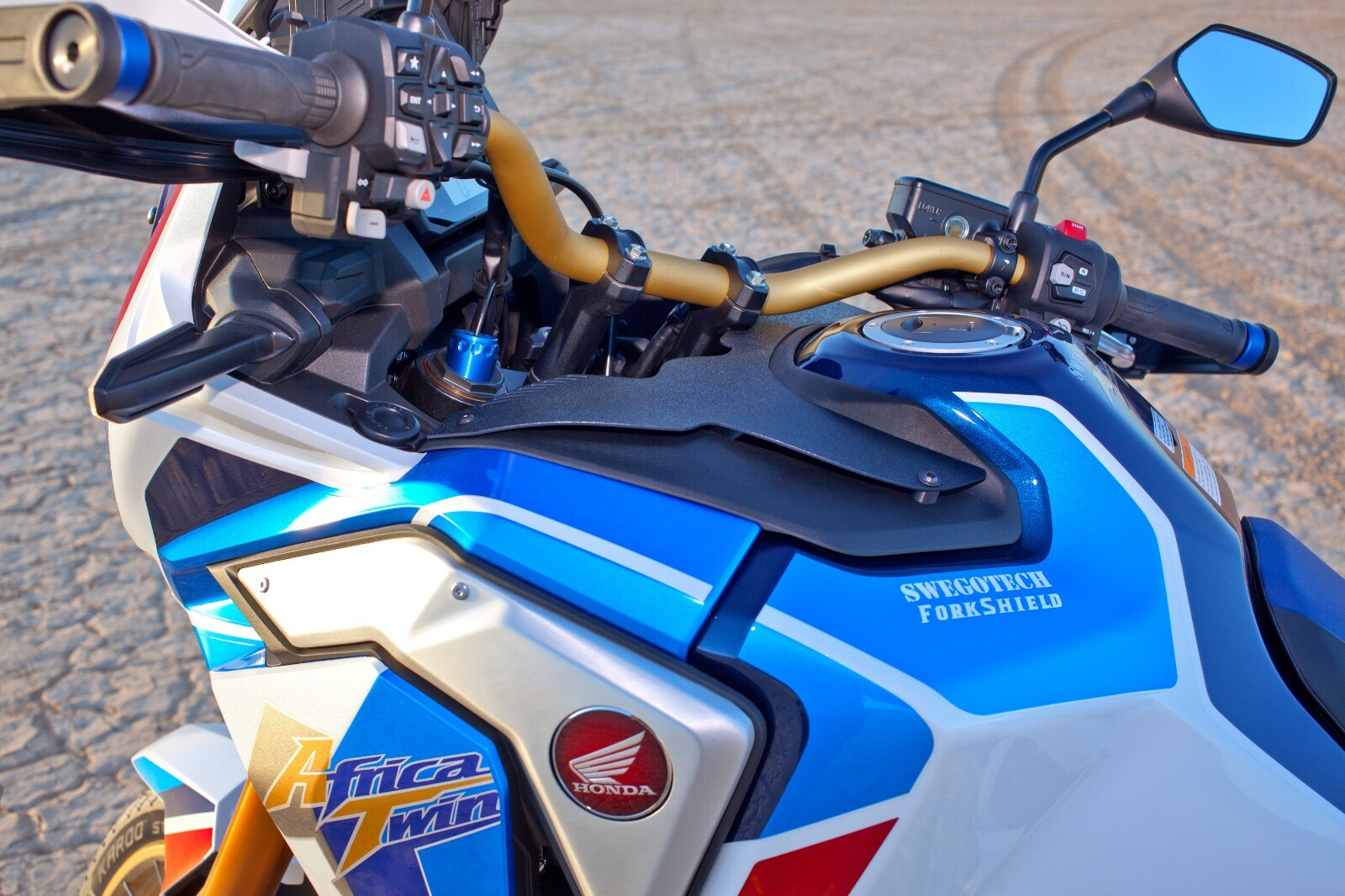 Original SWEGOTECH Forkshield 2020- Honda CRF1100 Africa Twin Adventure Sports