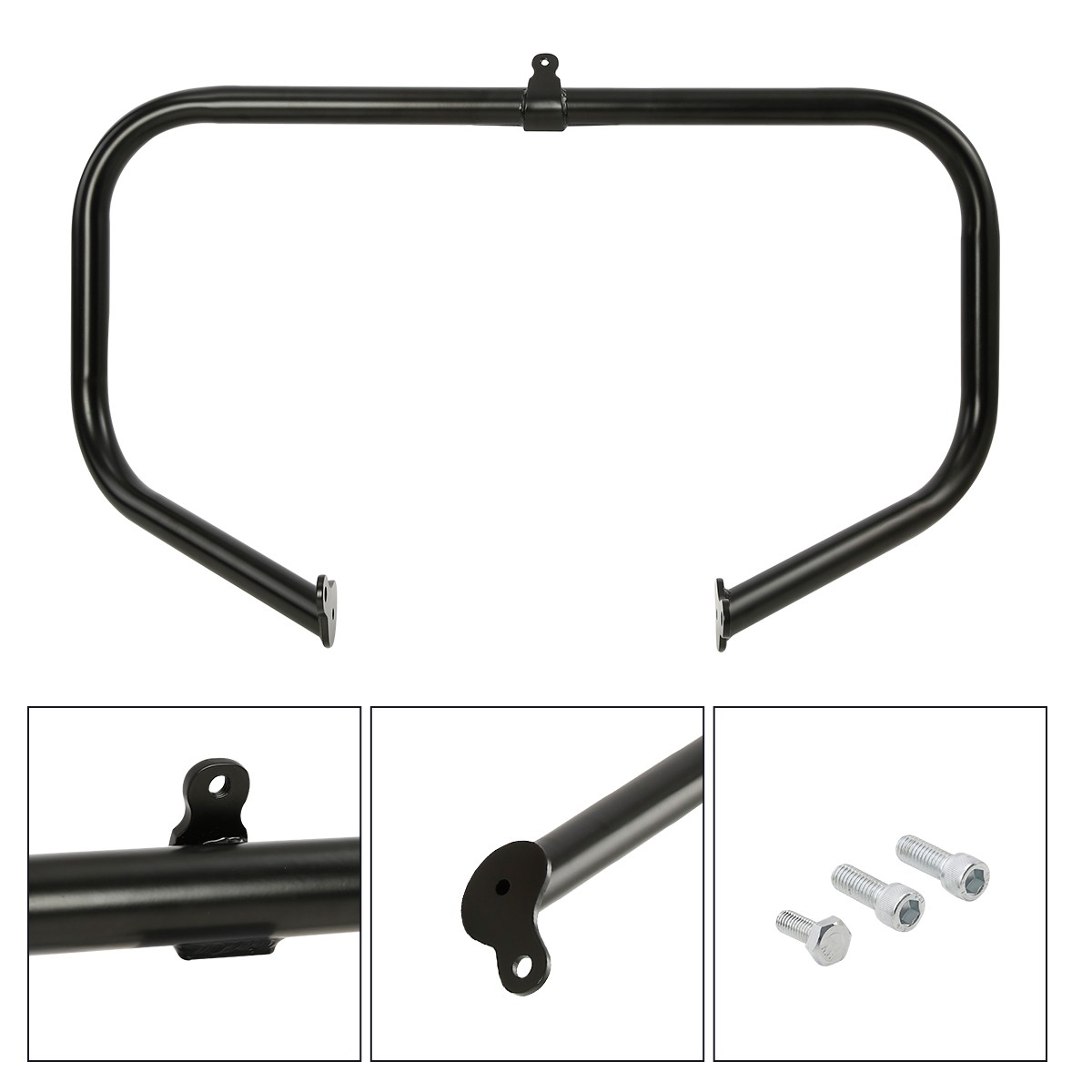 Lower Vented Fairings With Engine Guard Crash Bar Fit For Harley Touring 14-23