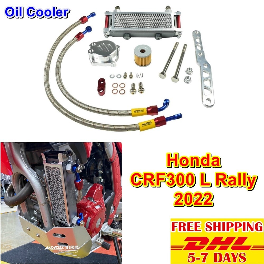 R6 RADIATOR OIL COOLER MORIN ENGINE MOUNTING For HONDA Crf300 L Rally 2022