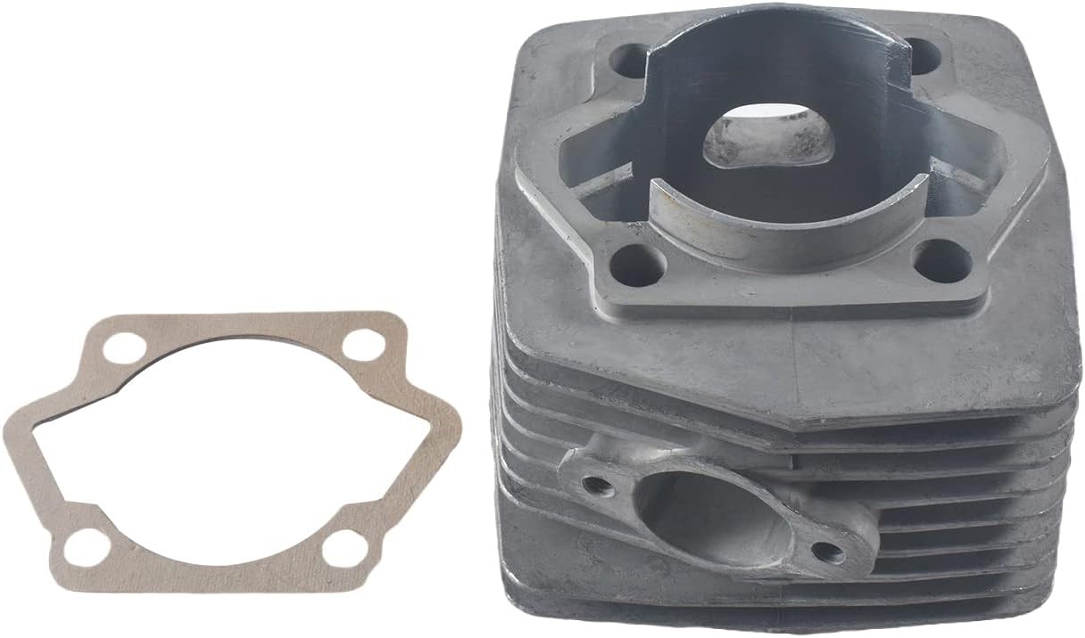 50mm CNC Cylinder HeadCover Piston For 100cc 2 Stroke Engine Motorized Bicycle