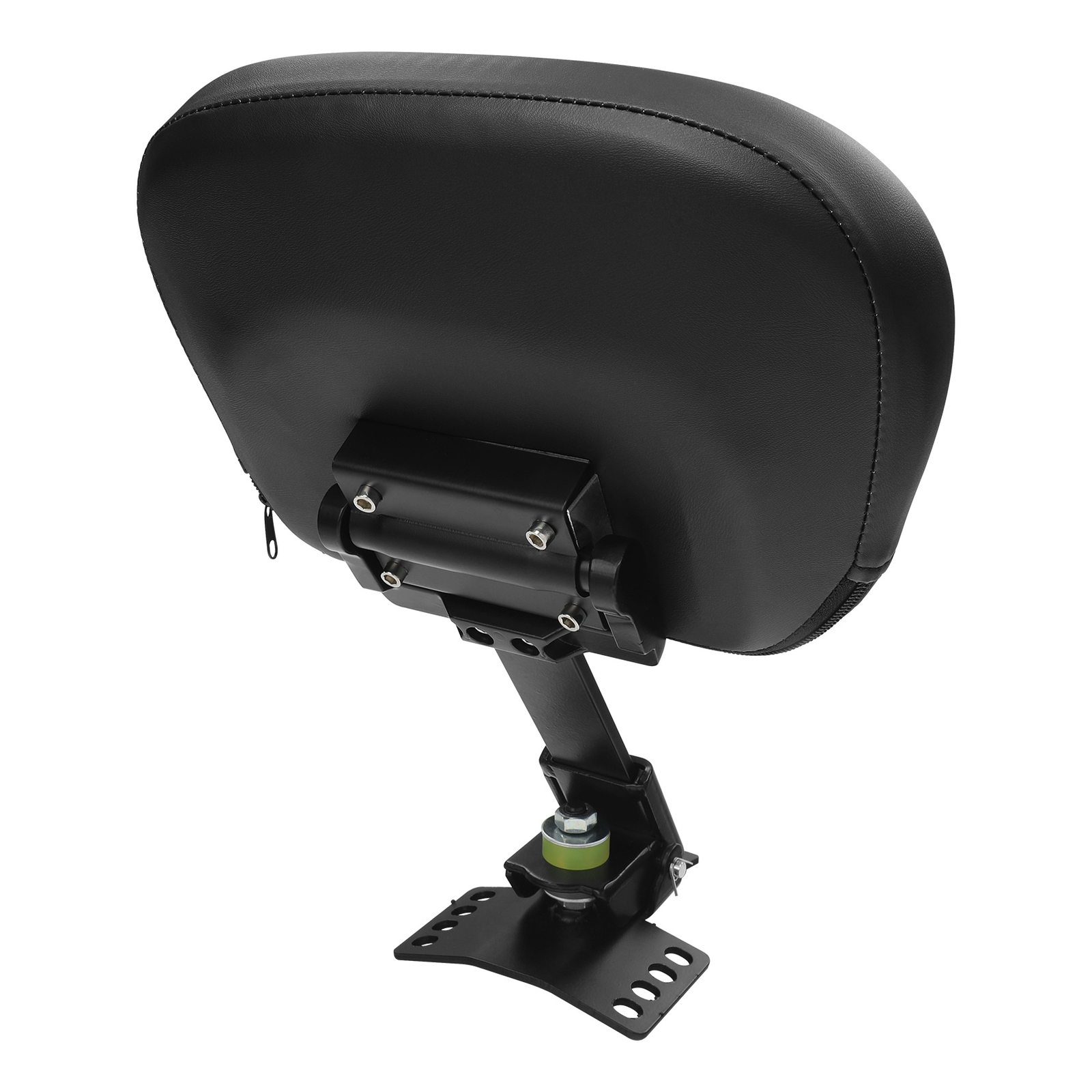 Plug-In Driver Rider Backrest Pad Fit For Harley Touring Electra Glide 1997-2025