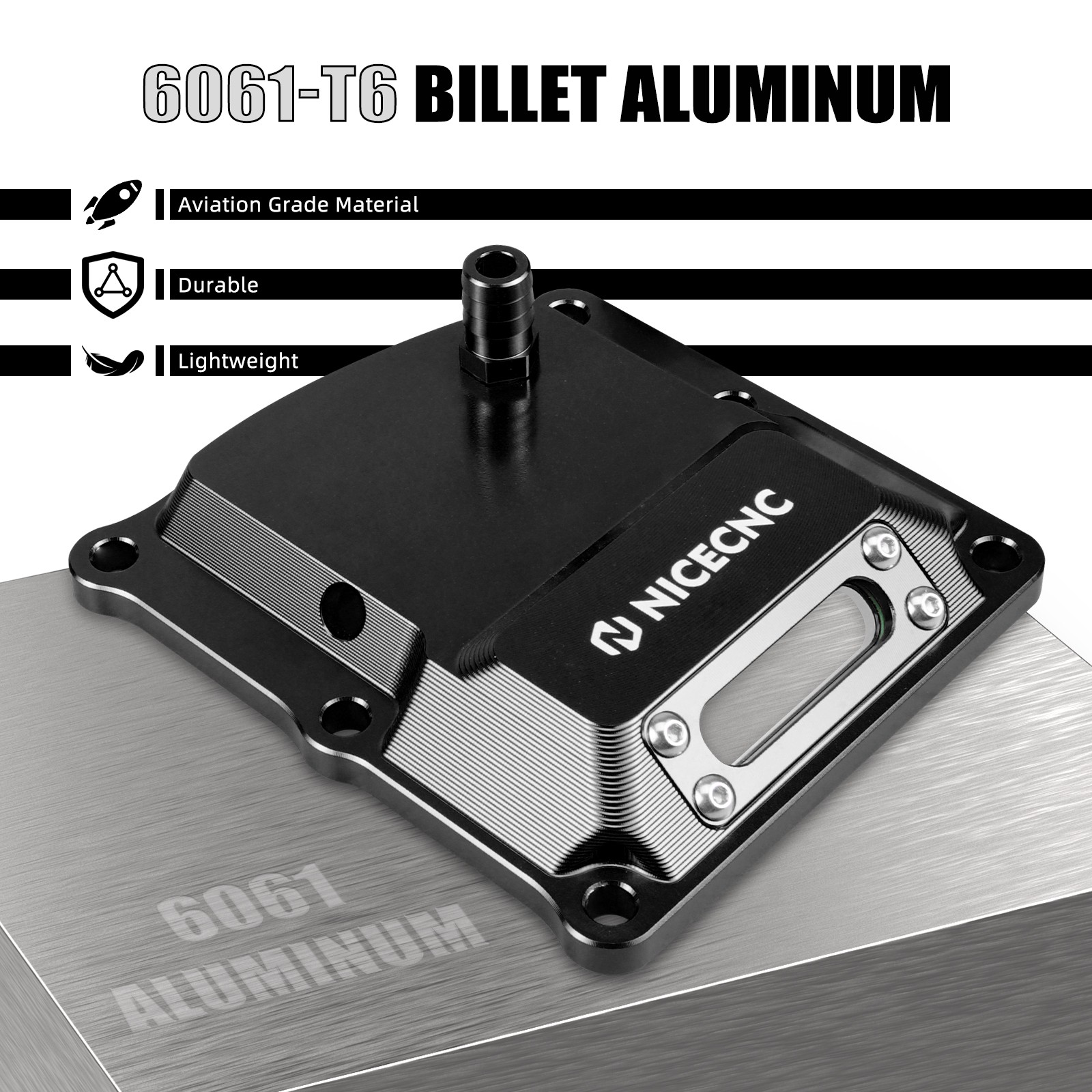 NICECNC M8 Transmission Top Cover For Harley Softail/Touring/Trike Models