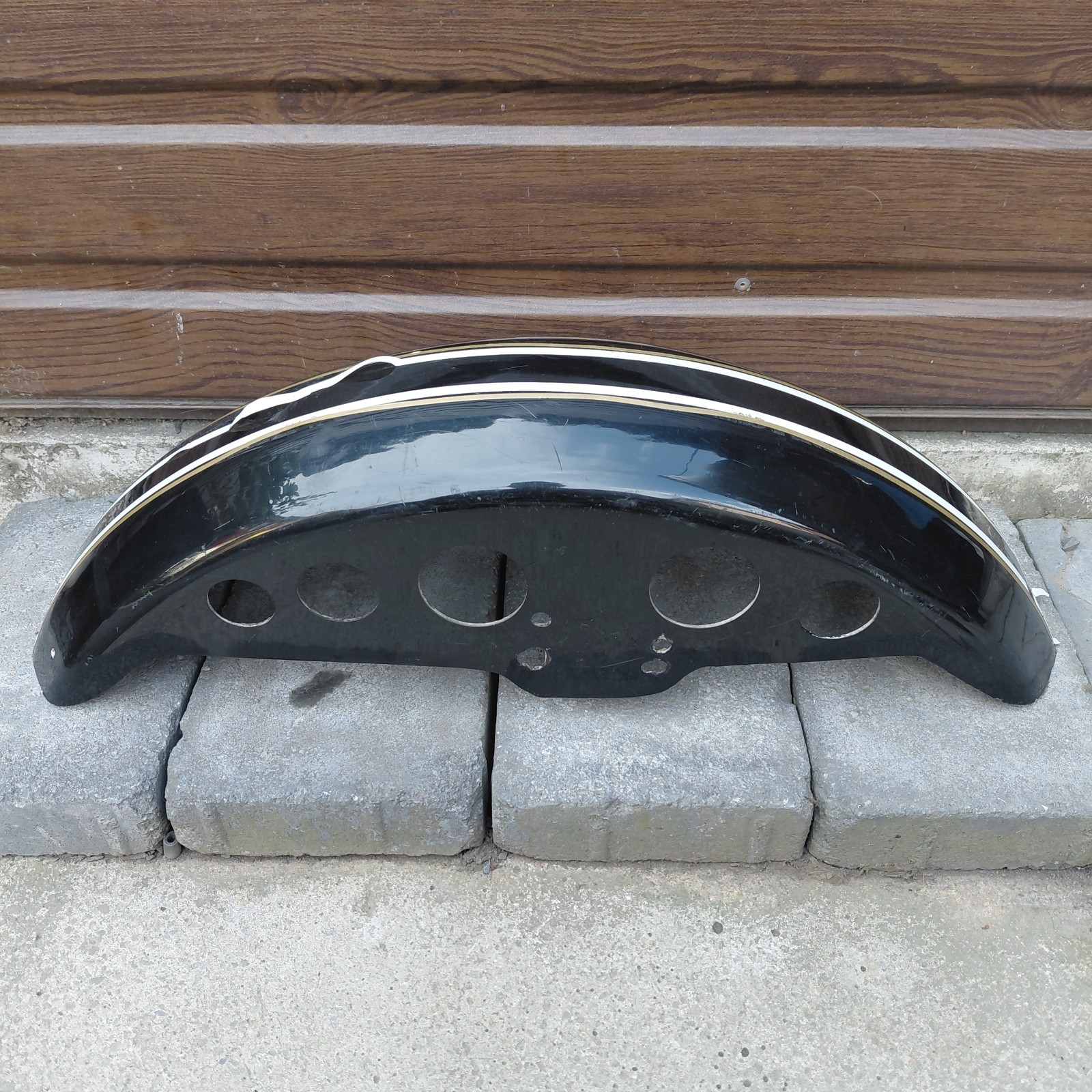 Vintage Lintek Pro-am Universal Motorcycle Front Mudguard Fibreglass RD350LC ?