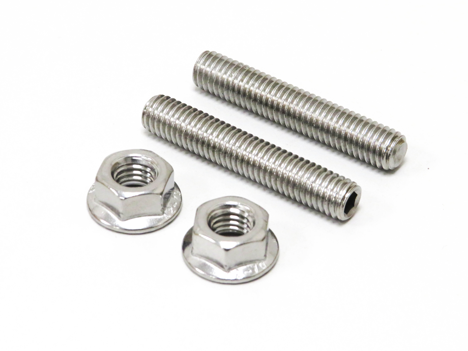 Stainless Steel Exhaust Studs & Nuts For Kawasaki KLX 140 G C 2017-2021