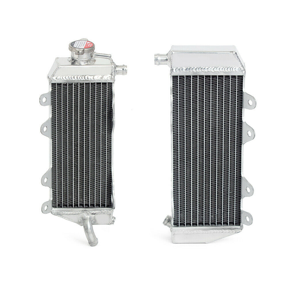 Aluminum Radiator&Blue Hose For 2002 2003 2004 Yamaha YZ125 YZ 125