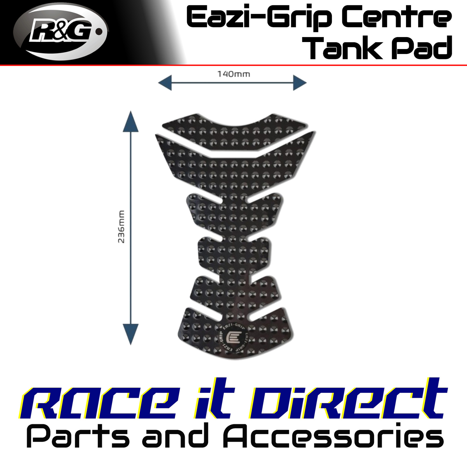 Eazi-Grip Centre Tank Pads for Ducati Monster 797 2014-2018 EVO D Eazi-Grip