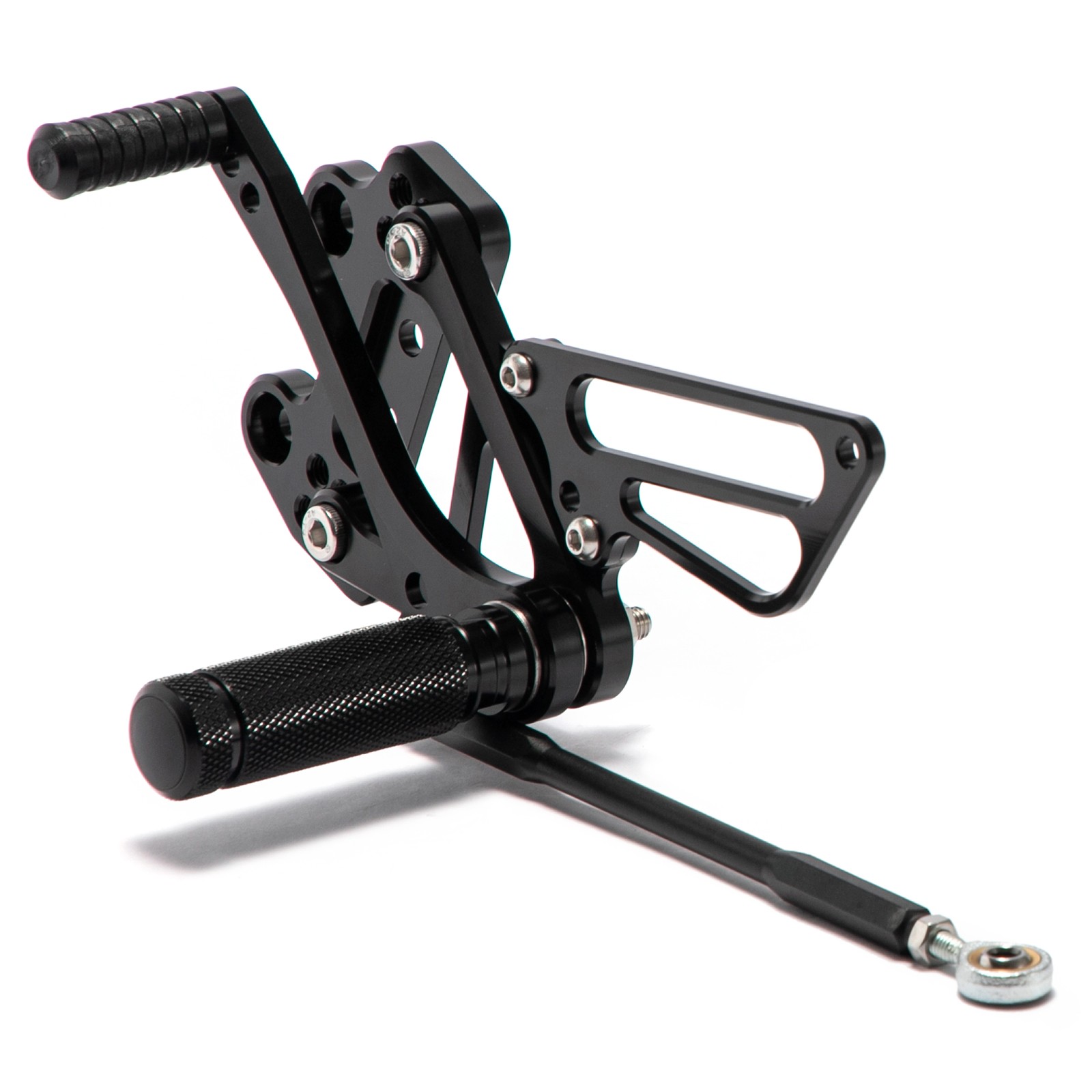For Kawasaki CNC Rear Set Adjustable Rearsets Footpegs ZX-6R NINJA 1999-2002 01
