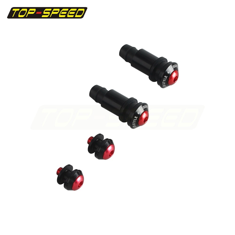 M6 Anti-Buffeting Spacer Kit Front Fairing Windshield Mounting Holes For Harley