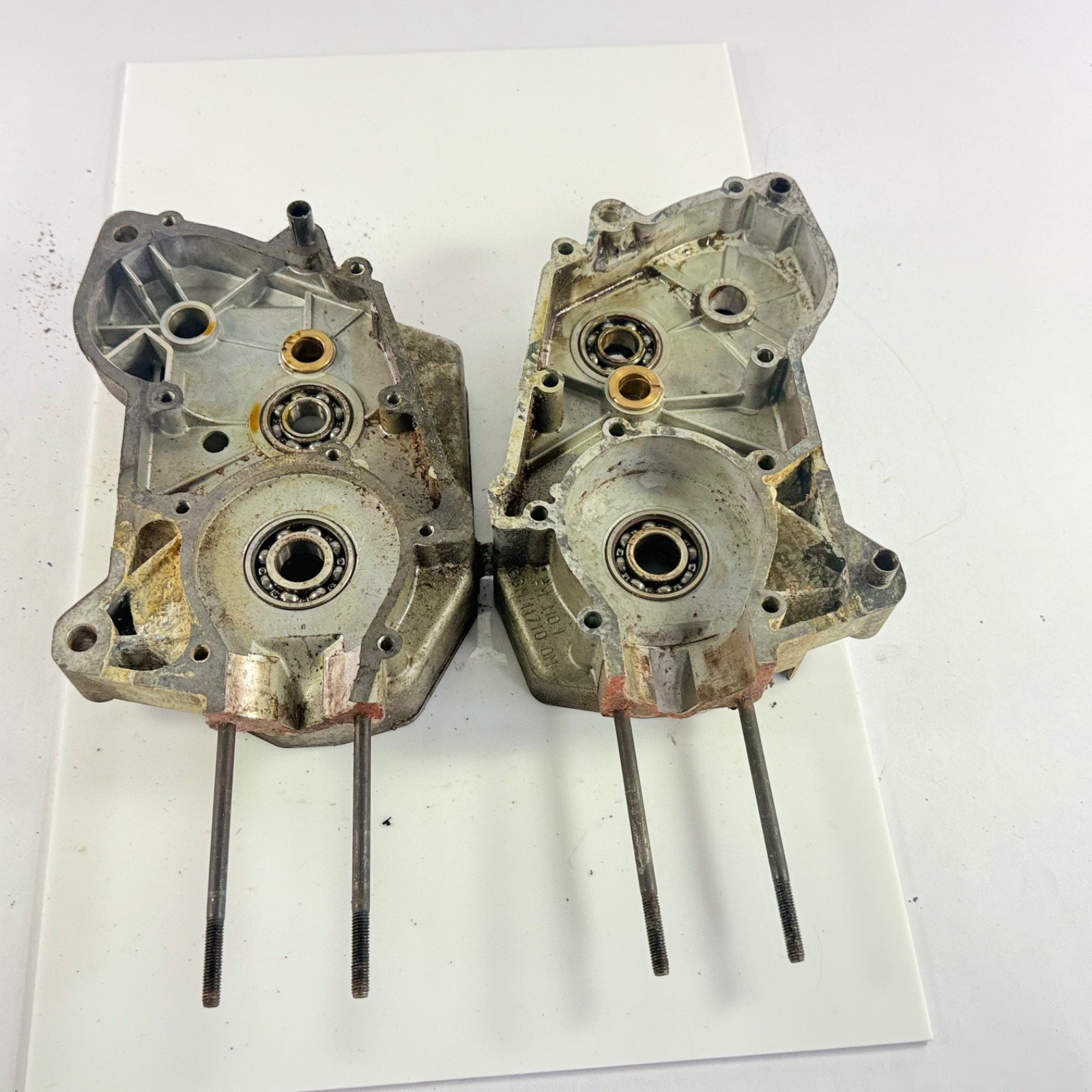 Franco Morini MO-1 MO1 Moped Engine Cases Bottom End Crankcase Set OEM Pull