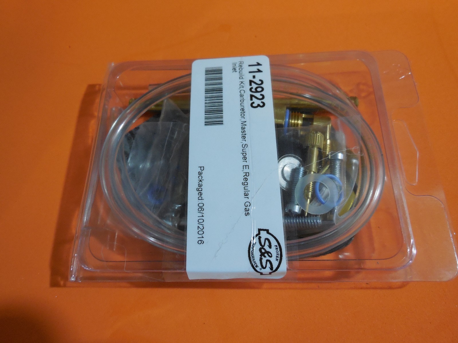 S&S Master Rebuild kit Super E Carburetor Harley carb kit w/ 90° swivel 11-2923