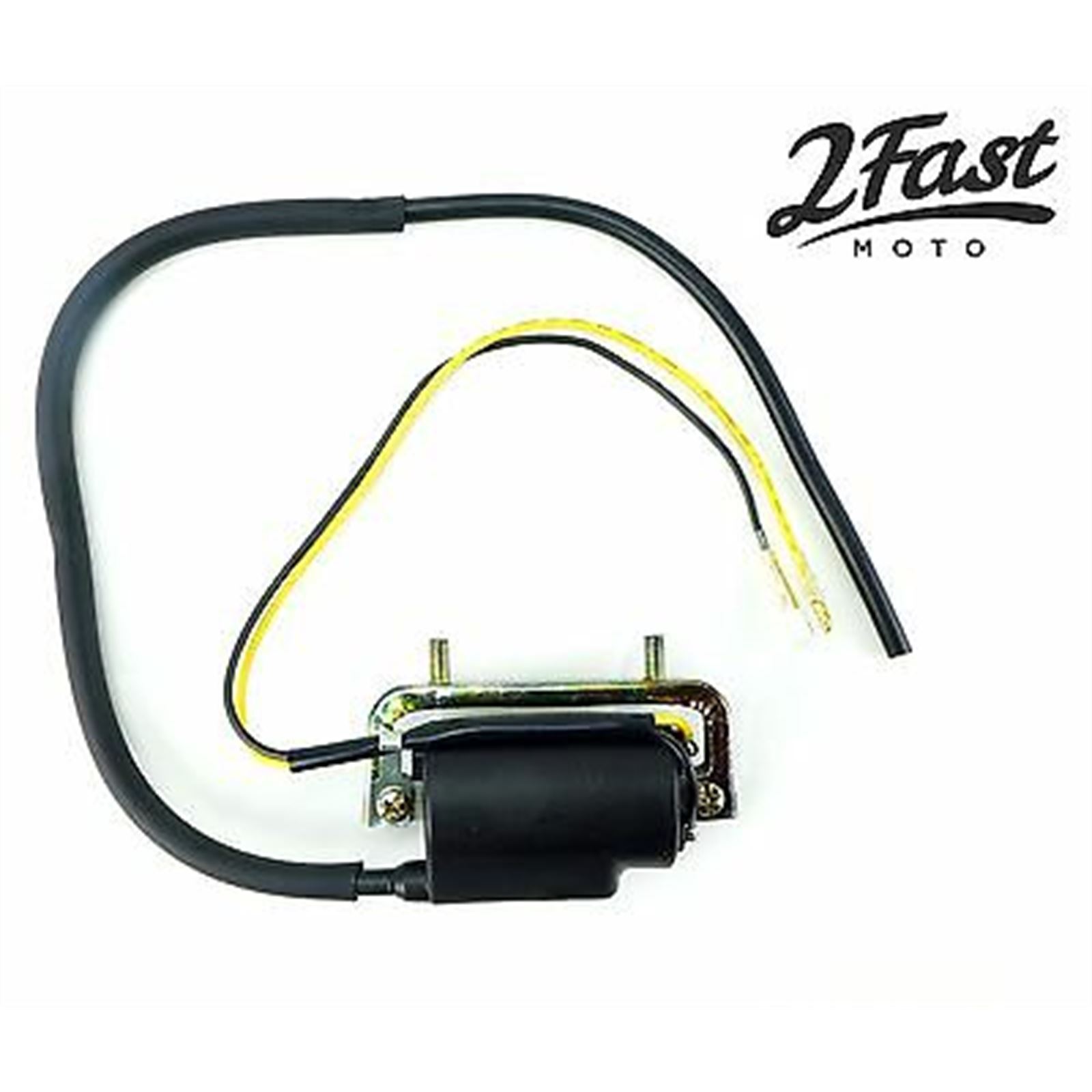 6 Volt Ignition Coil Dual Lead Single Output for Honda C CA CB CT 2fm-46-10028