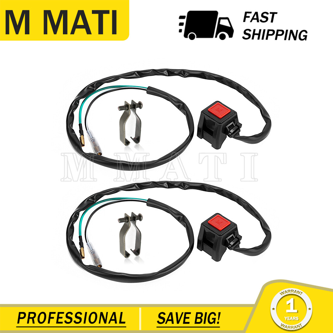 Kill Switch for Yamaha YZ60 YZ80 YZ85 YZ100 YZ125 YZ250 YZ400 YZ426 YZ465 YZ490