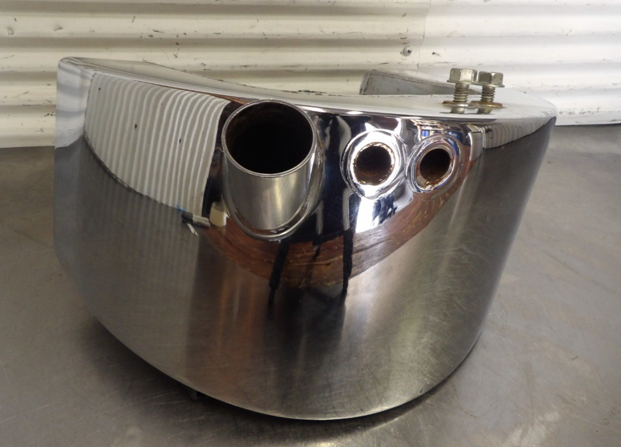 04 Harley Softail Deuce FXSTDI chrome oil tank 62498-00