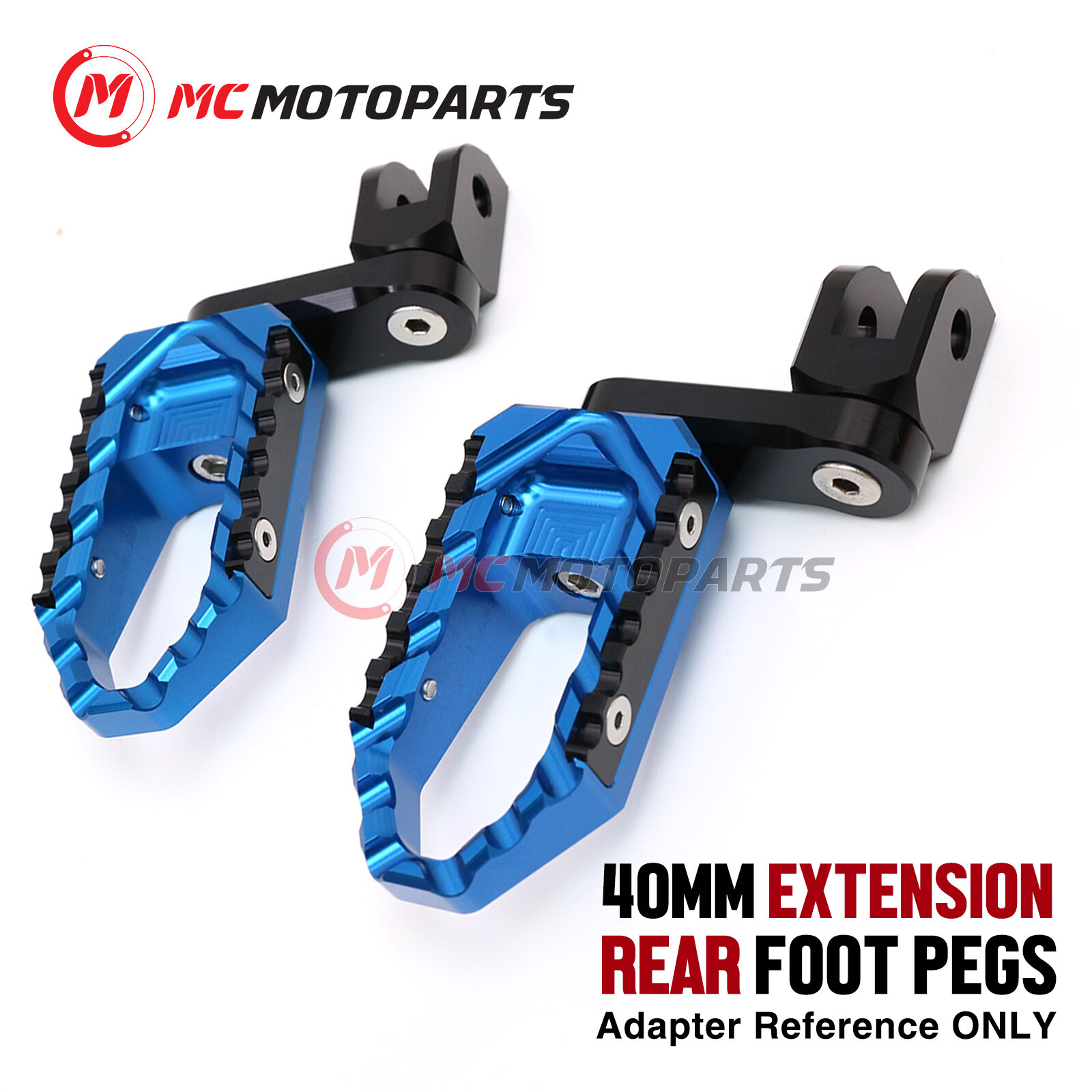 For Suzuki DL 1000 V-Strom 2007-2012 1.5 in. Lowering Passenger Rear Foot Pegs