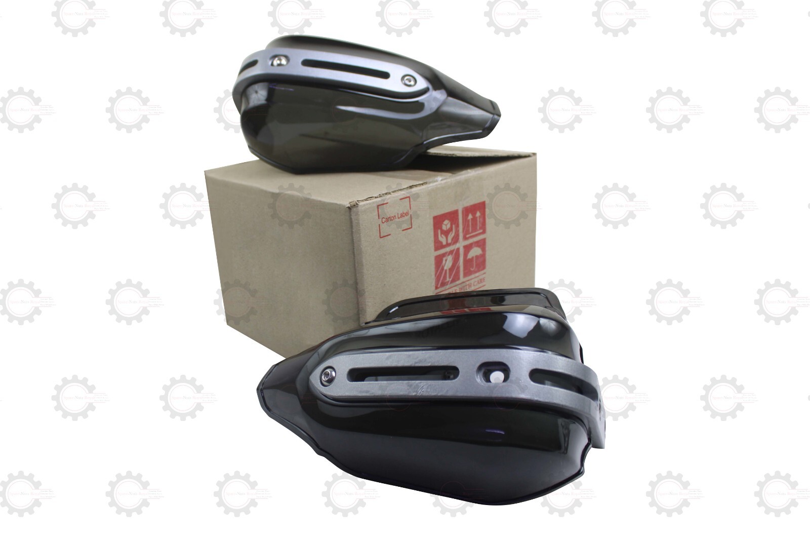 Fit For Universal Motorcycle “Black Hand Guard Kit With Aluminum Support”