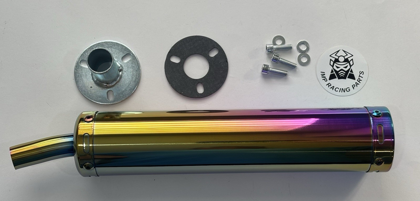 SCOOTER DIO JOG BWS EXHAUST RACING PIPE SILENCER 2 STROKE MULTICOLOR