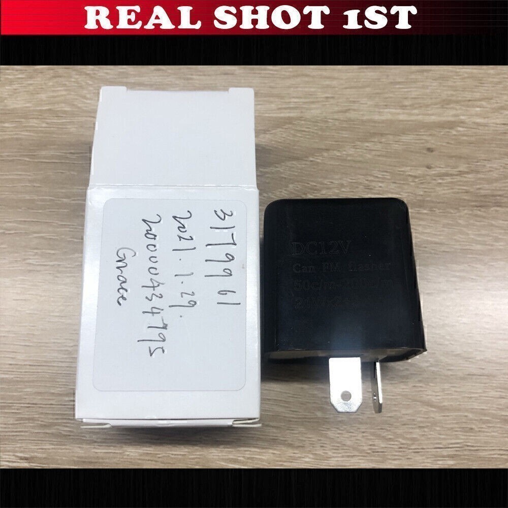 LED Flasher Relay fit for Honda Grom 125 GEARZAAR Direct Fit Adjustable 12V