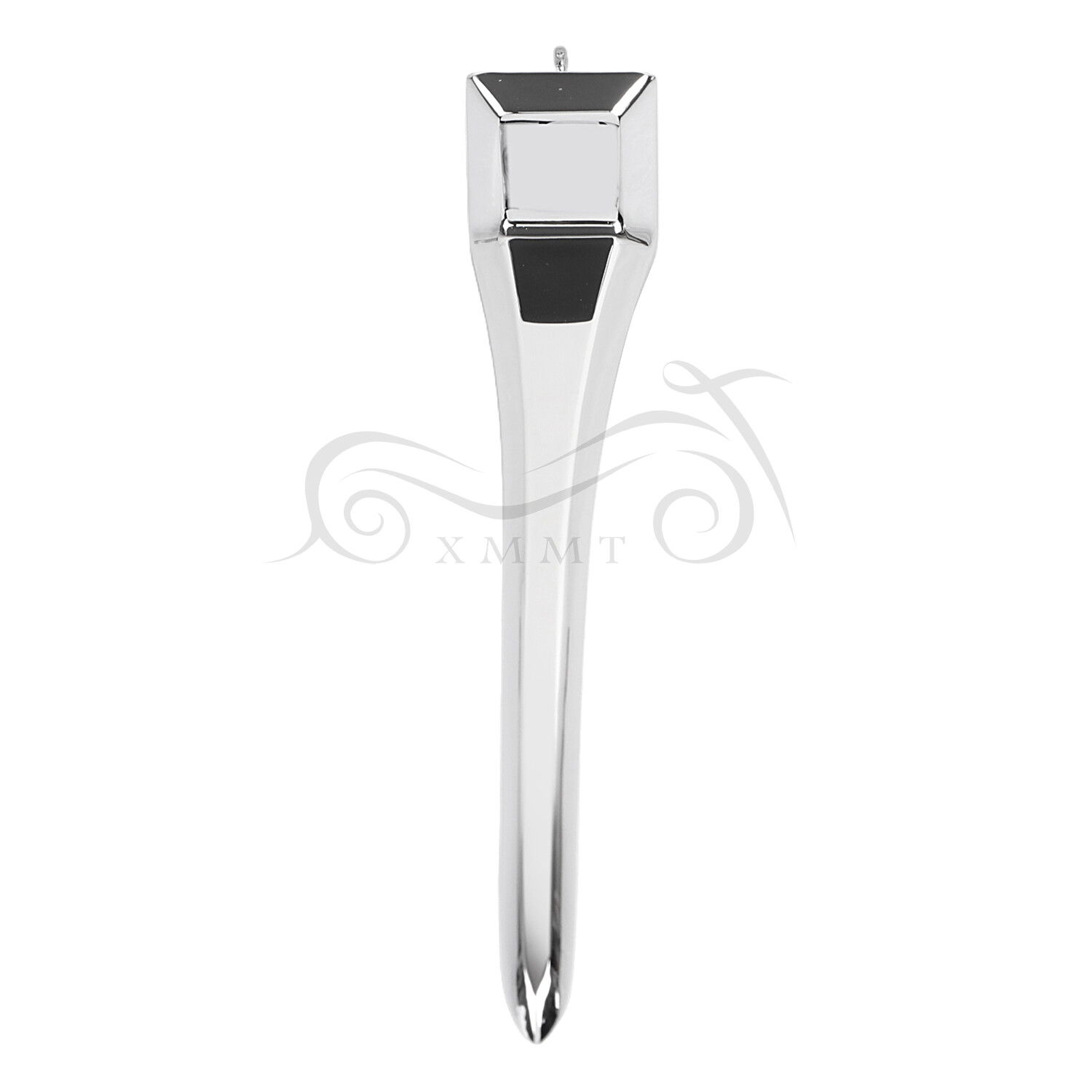 Chrome Zinc Alloy Headlight Nacelle Trim Spear For Harley Road King FLHR 94-02