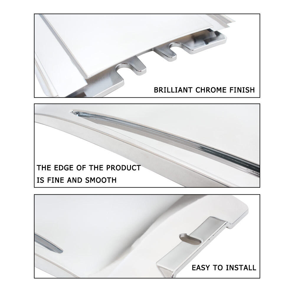 Fit For Harley Softail Heritage Springer Chrome Lower Dash Tank Panel Extension