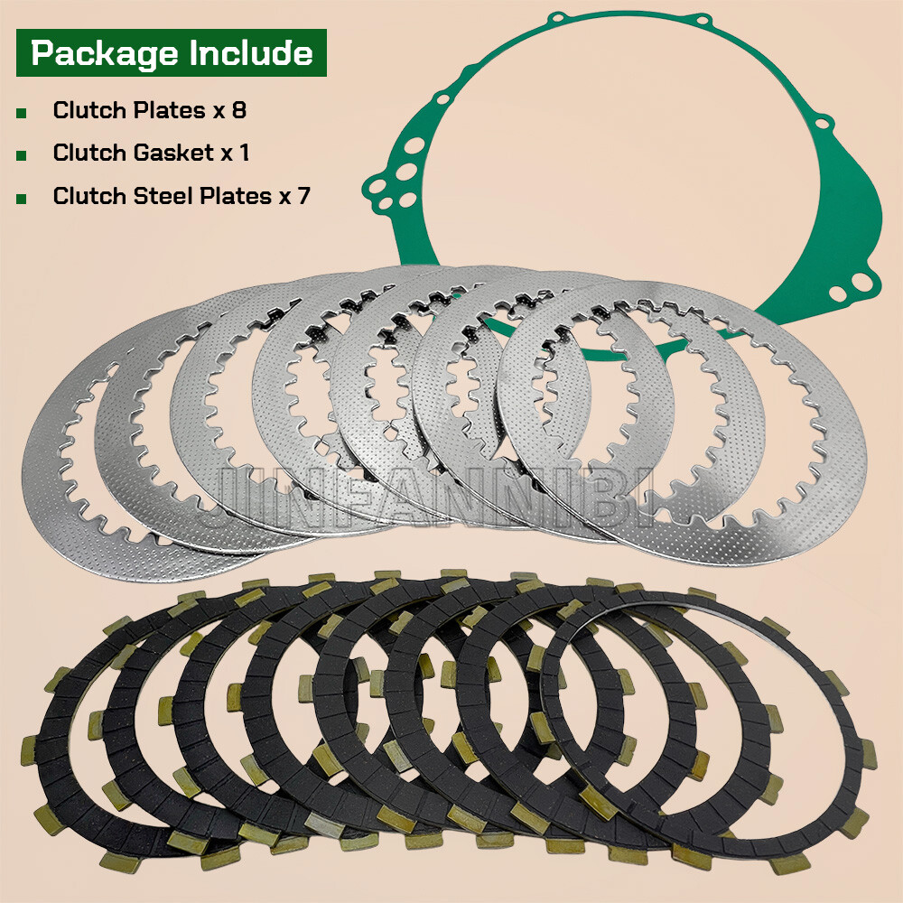 Clutch Friction Steel Plates W/ Gasket Kit for Yamaha YZF-R1 YZF R1 1999-2003
