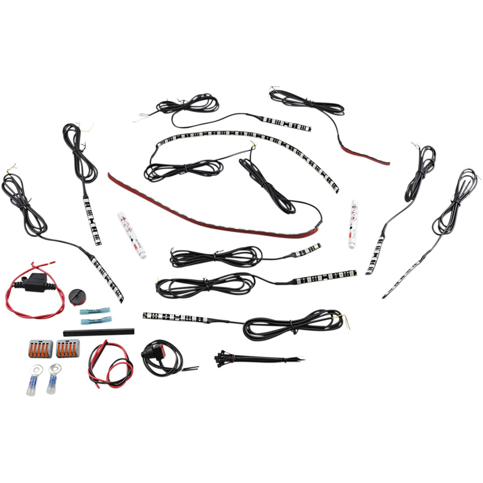 Custom Dynamics Engine Accent Light Kit for Indian – Amber M2EK1-IND-AMBER