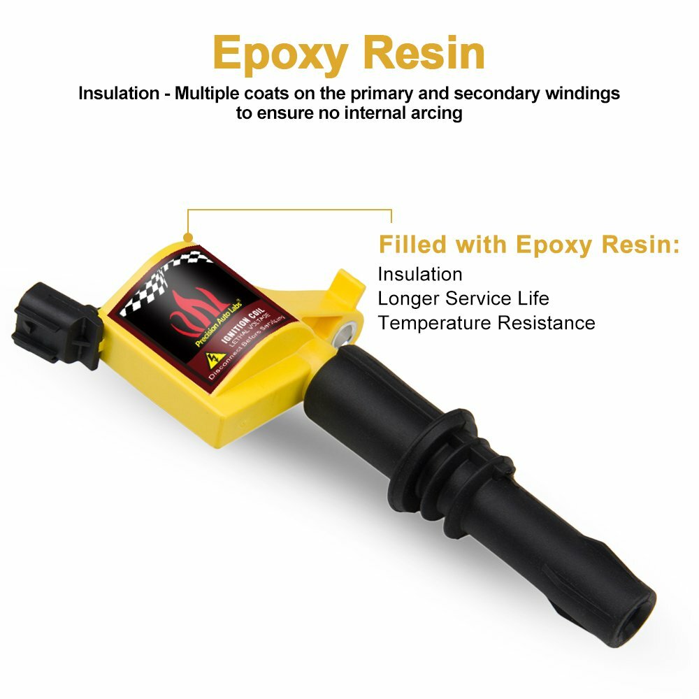 High Performance 8Pcs Ignition Coils For Ford F-150 4.6/5.4L 2004 2005 2006-2008