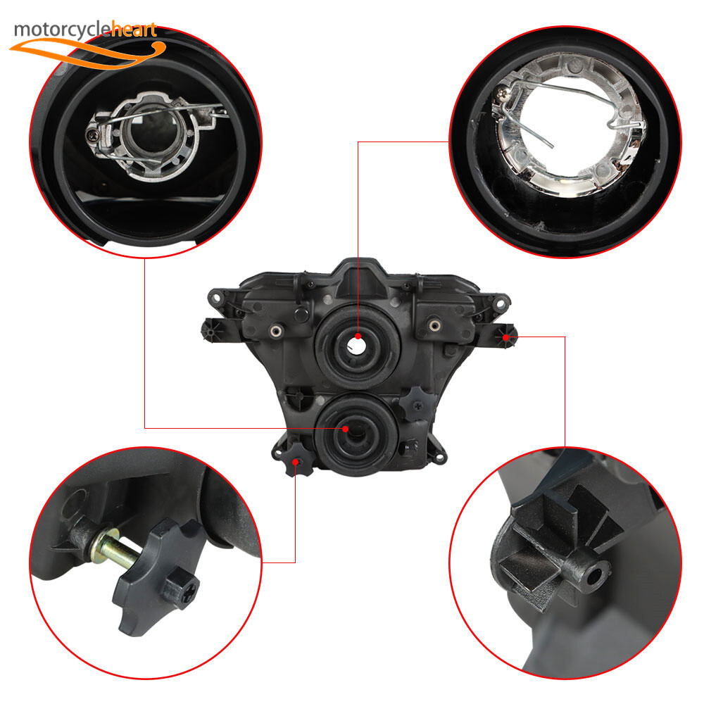 For Suzuki GSXR600 GSXR750 2004-2005 Front Headlight Headlamp Housing Assembly